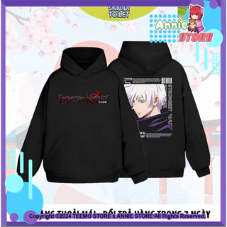 BST Hoodie Jujutsu Kaisen - Gojo Satoru, Áo Anime chất nỉ ấm áp cho mùa đông Annie Store