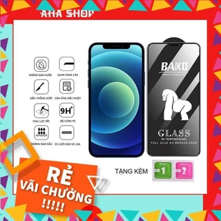 Kính cường lực Iphone kingkong baiko full màn 6 7 7plus 8plus x xsmax 11 11promax 12 12promax 13 14 pro max promax BAIKO