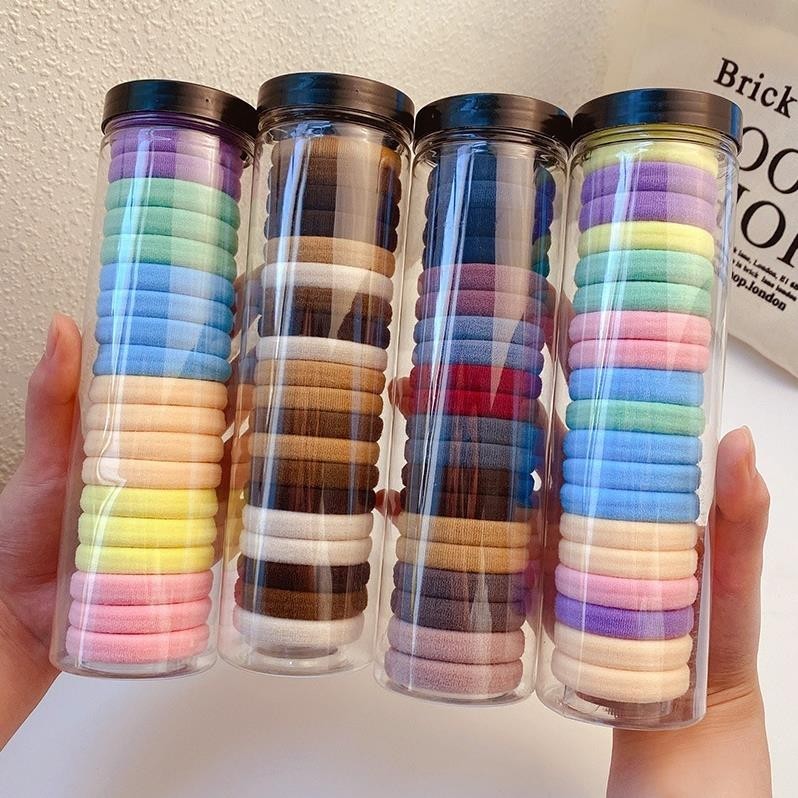 Set hộp 20 cái dây chun buộc tóc nhiều màu -VH82398