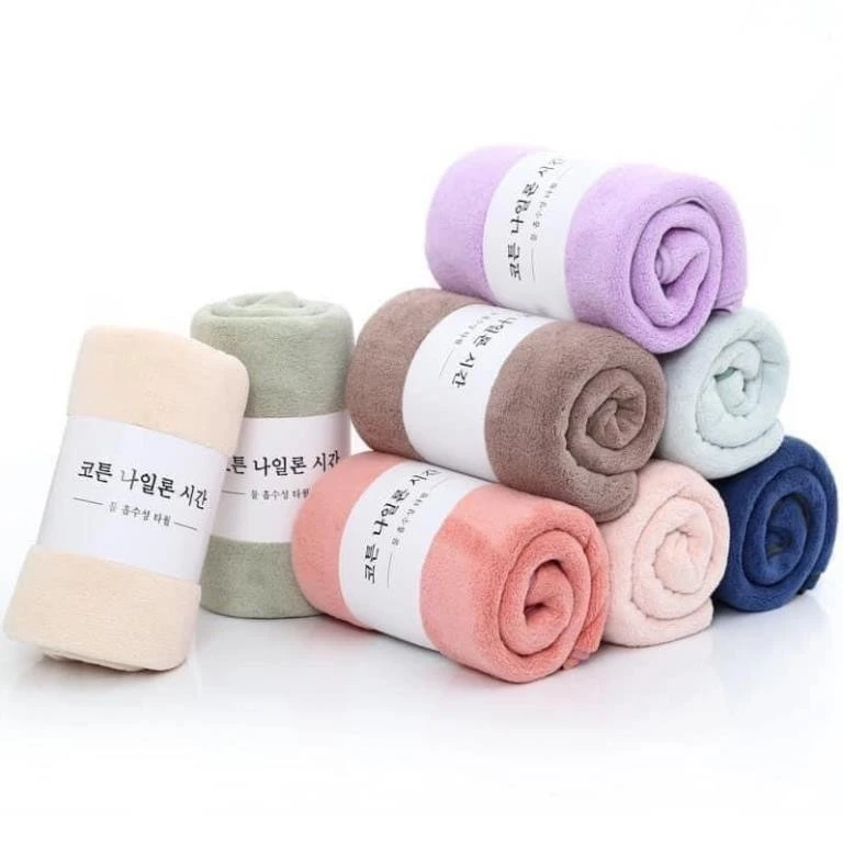 Khăn Tắm Xuất Hàn Quốc Cao Cấp, Size Lớn 70x140cm , Siêu Mềm Mịn Thấm Nước -VH188