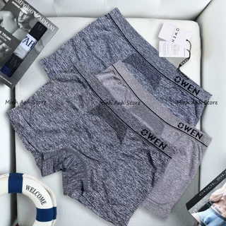 Quần Lót Nam [COMBO 3C ] 💥 FREESHIP 50K 💥 Quần Sịp Đùi Nam Boxer VNXK Vải Dệt Kim Thông Hơi Thoáng Khí Mềm Mịn