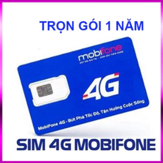 SIM 4G Mobifone MDT250A MDT135A 12max90 Trọn Gói 1 Năm Không Cần Nạp Tiền Sim247 - sale kịch sàn