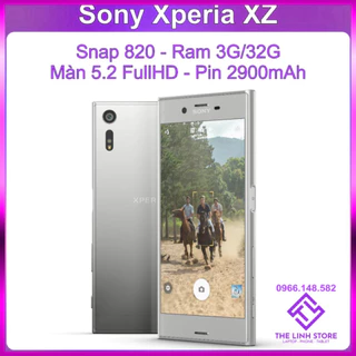 Điện thoại Sony Xperia XZ màn 5.2 inch - Snap 820 Ram 3G 32G - sale kịch sàn