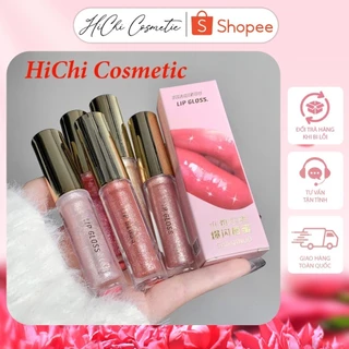 Son bóng dưỡng môi ánh nhũ Lip GLoss, son bóng dưỡng ẩm, lâu trôi, giúp đôi môi căng mọng - SB 02