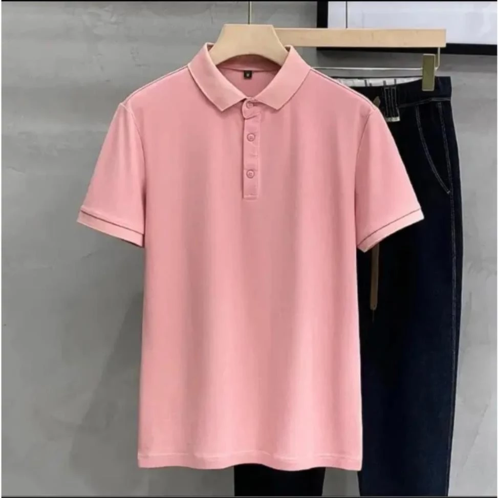 Áo polo TRƠN cổ bẻ UMA dáng Unisex - chất liệu cá sấu cao cấp co dãn 4 chiều - thiết kế thanh lịch