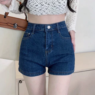 [Bigsize] Quần Sọt Jean Nữ Hàng Co Giãn Ảnh Chụp Thật Từ 60-85kg