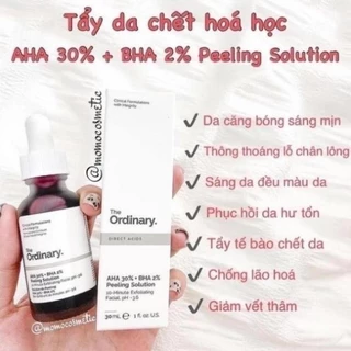 SerumThe Ordinary Niacinamide 10% + Zinc 1% giảm mụn trứng cá thâm nám tàn nhang dưỡng da trắng mịn/