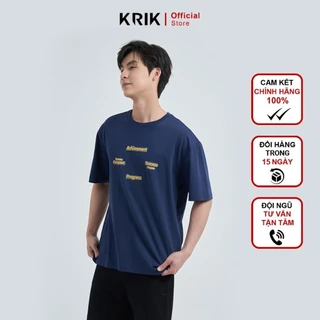 Áo Phông Nam Local Brand Nam KRIK Chất Vải Cotton Mềm Mại Form Classic Rộng Thoáng Họa Tiết Trẻ Trung  AP1260