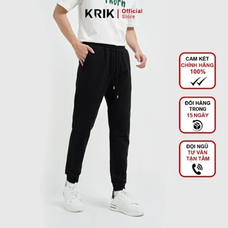 Quần Jogger Nỉ Phom Regular Thoải Mái Năng Động Local Brand KRIK JG0500