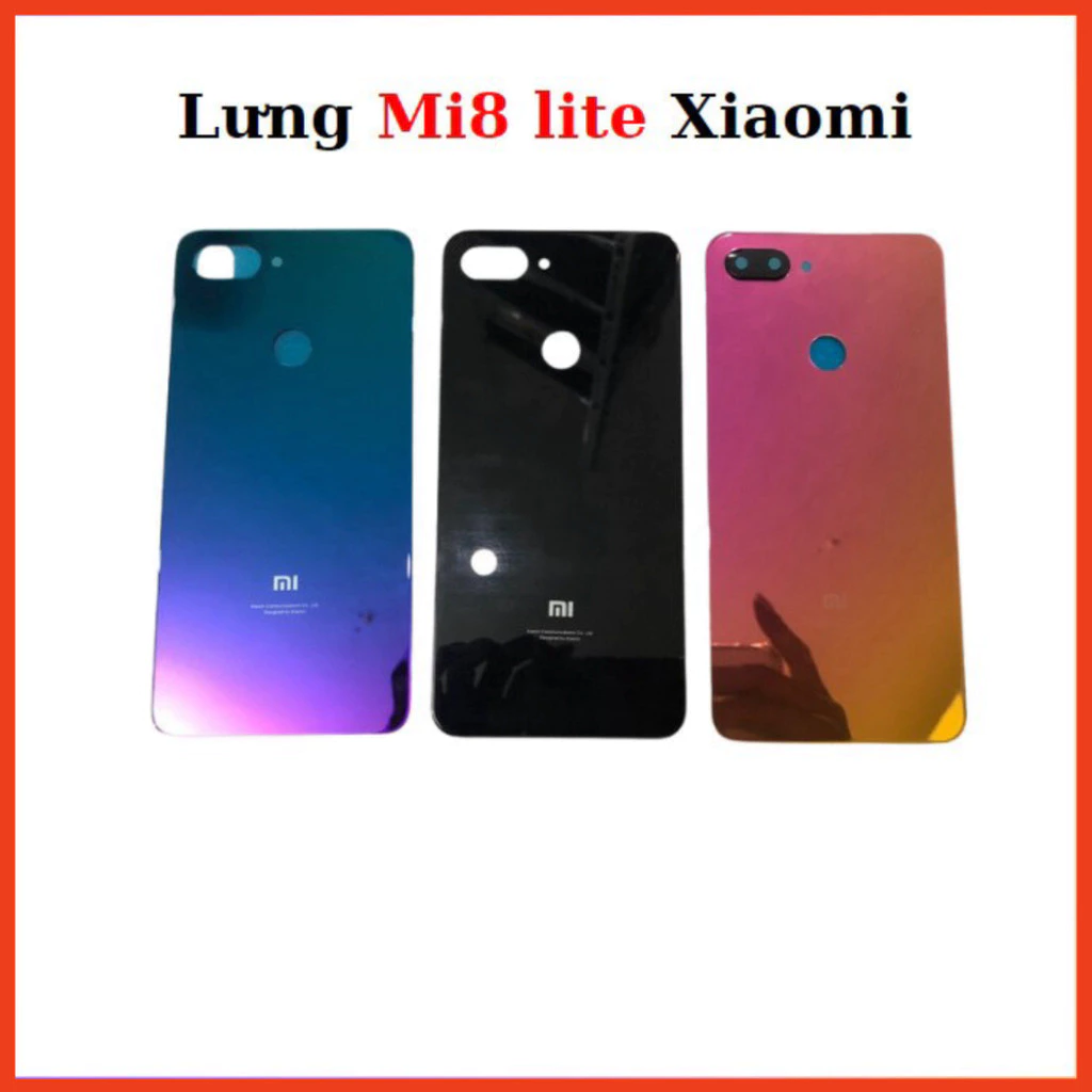 Nắp lưng xiaomi redmi 8 Lite