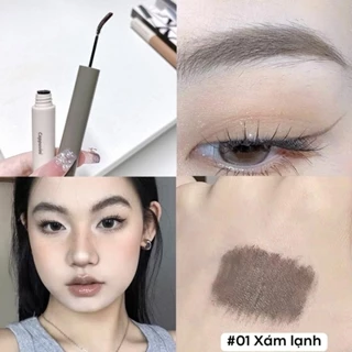 Mascara chuốt lông mày tự nhiên Cappuvini bền màu lâu trôi