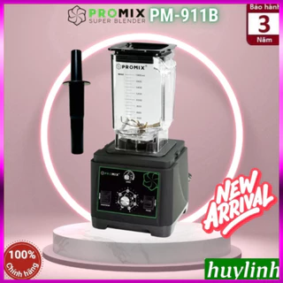 Máy xay sinh tố công nghiệp Promix PM-911B [Mới 2023] - 1650W - Dung tích 2 lít - Có hẹn giờ