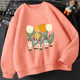 ADU Áo Sweater Vườn át Bông Form Rộng SFSA