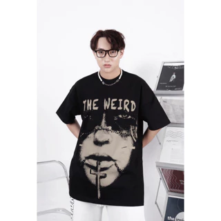 LOCAL BRAND Áo thun The Weird Phong Cách Unisex Form Rộng Hottrend 2024