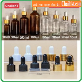 Lọ chiết serum thuỷ tinh 20ml 30ml 50ml (Chai lọ chiết)