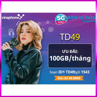 SIM TD49 100G/THÁNG MIỄN PHÍ 12T KHÔNG CẦN NẠP THÊM TIỀN