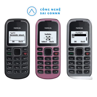 Điện thoại Nokia 1280 màn hình Zin main Zin chính hãng,điện thoại giá rẻ đầy đủ phụ kiện pin và sạc chất lượng tốt có BH