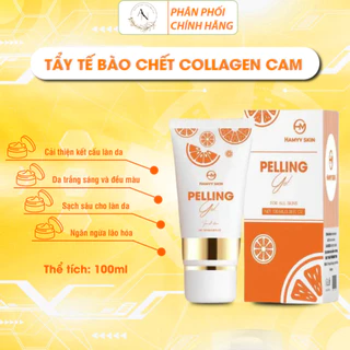 Tẩy Tế Bào Chết Collagen Cam - Tẩy Tế Bào Chết Mặt HAMYY SKIN Giúp Làm Sạch Sâu Cho Làn Da Mang Lại Làn Da Trắng