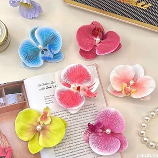 Kẹp Tóc Hoa Lan Phalaenopsis Cổ Điển Đáng Yêu