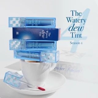 [Ver 4] Son Tint Bóng Hàn Quốc Bền Màu, Lâu Trôi Cho Đôi Môi Căng Mọng, Ẩm Mịn Merzy The Watery Dew Tint 4g