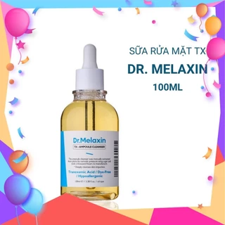 Sữa rửa mặt Melaxin TX Ampoule cleanser, sạch sâu, dưỡng da, làm sạch tối đa, sáng da hiệu quả 100ml