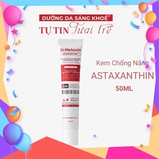 Kem chống nắng Dr Melaxin, kem chống nắng dưỡng da Astaxathin Sum Cream, nâng tone tự nhiên SPF50