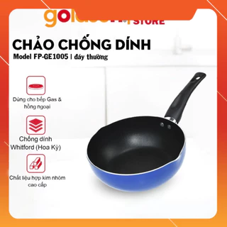 Chảo Chống Dính Sâu Lòng Goldsun Hợp Kim Nhôm 20cm Đáy 5 Lớp - GPA1005-20