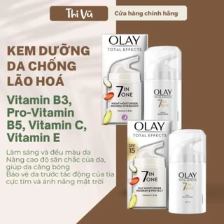 Kem Dưỡng Olay Total Effects 7 In 1 Ngày Và Đêm 50ml New