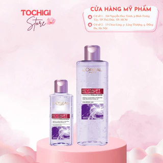 Nước Tẩy Trang Cấp Ẩm Căng Mịn Da L'Oreal Paris Pure Revitalift Hyaluronic Acid 400ml dành cho da dầu mụn, da khô JP 4.0