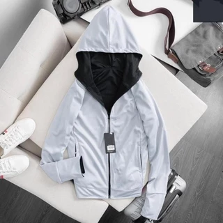 Áo chống nắng nam 2 mặt thông hơi, thun lạnh thoáng mát chống tia UV cao cấp - Wanghu Boutique