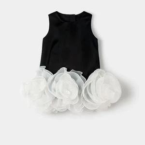 [ Hogi Kids ] Váy Thiết Kế BLACK ROSIE Chất Liệu Mềm Nhẹ Mát Cho Bé Gái Từ 10-26kg