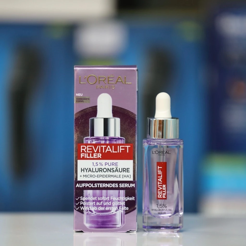 Serum siêu cấp ẩm, trẻ hóa da Loreal Revitalift Filler, 30ml