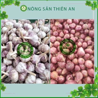 Conbo 500g hành cô đơn và 500g tỏi  Thiên An