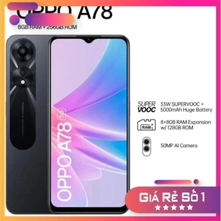 [SIÊU ƯU ĐÃI] Điện thoại OPPO A78 - Hàng chính hãng