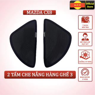 Cặp rèm che nắng cho hàng ghế thứ 3 xe MAZDA CX8 chống UV Mr Ô Tô - Bảo hành 2 năm