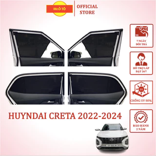 Rèm che nắng xe HYUNDAI CRETA 2022-2024 chống UV - Loại 1 Mr Ô Tô - Bảo hành 2 năm