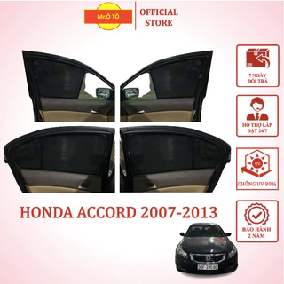 Rèm Che Nắng Xe HONDA Accord 2007-2013 (không nam châm) chống UV Hàng Loại 1 MR.ÔTÔ -Bảo Hành 2 Năm