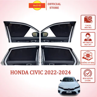 Rèm che nắng xe Honda CIVIC 2022-2024 chống UV loại 1 Mr Ô Tô.