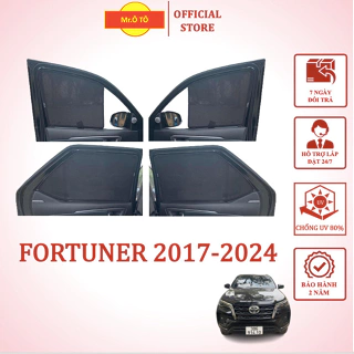 Rèm Che Nắng Xe Toyota Fortuner 2016-2024 chống UV Hàng Loại 1 MR.ÔTÔ -Bảo Hành 2 Năm