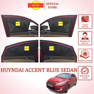 Rèm Che Nắng Xe Hyundai Accent Blue Sedan chống UV - Loại 1 Mr Ô Tô - Bảo hành 2 năm
