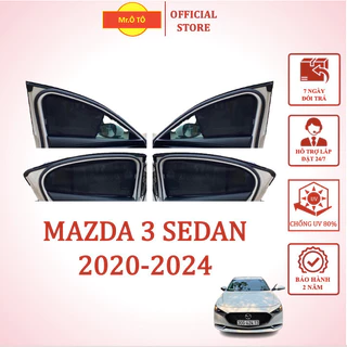 Rèm Che Nắng Xe Mazda 3 sedan 2020 - 2024 - Chống UV - Hàng Loại 1 MR.ÔTÔ -Bảo Hành 2 Năm