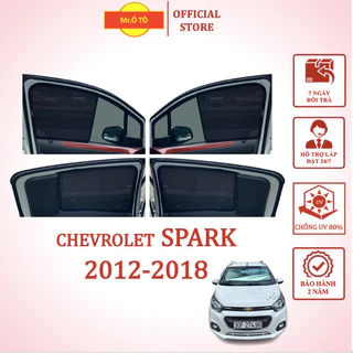 Rèm Che Nắng chống UV Xe Chevrolet Spark 2012-2018 - chống UV - Loại 1 Mr Ô Tô - Bảo hành 2 năm