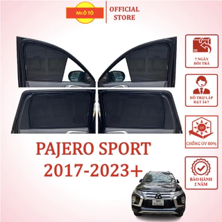 Rèm Che Nắng chống UV Xe Mitsubishi Pajero Sport 2017-2023 Hàng Loại 1 MR.ÔTÔ -Bảo Hành 2 Năm