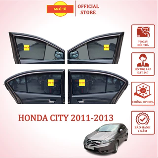 Rèm Che Nắng chống UV Xe Honda City 2011 -2013 -chống UV - Loại 1 Mr Ô Tô - Bảo hành 2 năm