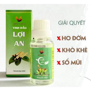 Tinh Dầu Lợi An Bôi Ho Khò Khè Giảm Ho cho Bé 20ml