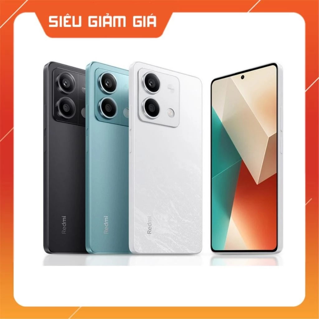 [KHÔNG ĐỒNG KIỂM] -  Điện thoại Xiaomi Redmi Note 13 Pro 5G Snap 7s Gen 2 - Fullbox Nguyên Seal