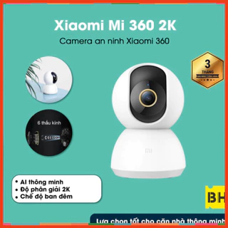 Camera giảm sát Xiaomi Mi home Security 360 độ 2K 1080P - BẢN NỘI ĐỊA hỗ trợ tiếng Việt - Giảm giá sốc - giảm giá sốc