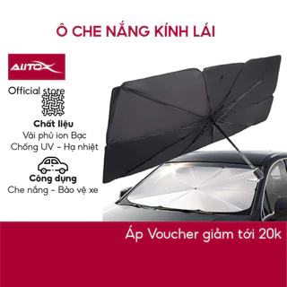 Ô che nắng kính lái ô tô, dù che nắng kính lái xe hơi, ô che nắng ô tô chống tia UV và bảo vệ nội thất.