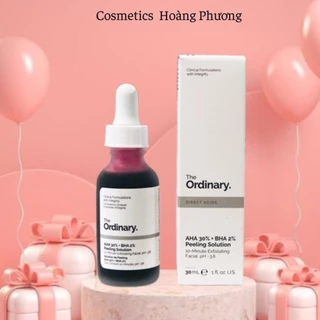 Serum tẩy da chết The Ordinary AHA 30% BHA 2% Peeling Solution giảm mụn giảm thâm tái tạo da