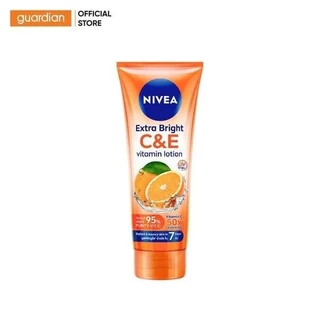 Sữa Dưỡng Thể Nivea Extra White C&E Vitamin Lotion Giúp Dưỡng Sáng & Tăng Đàn Hồi Da 180ml